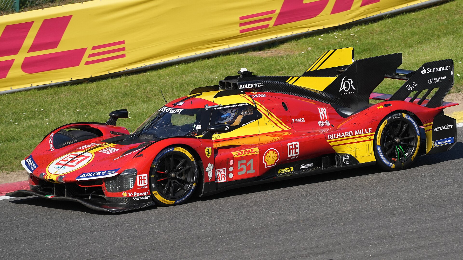 2024 6 Hours of Spa-Francorchamps Ferrari AF Corse Ferrari 499P No.51 (DSC05638) – Archiv 2024 · Ferrari 499P #51, Spa